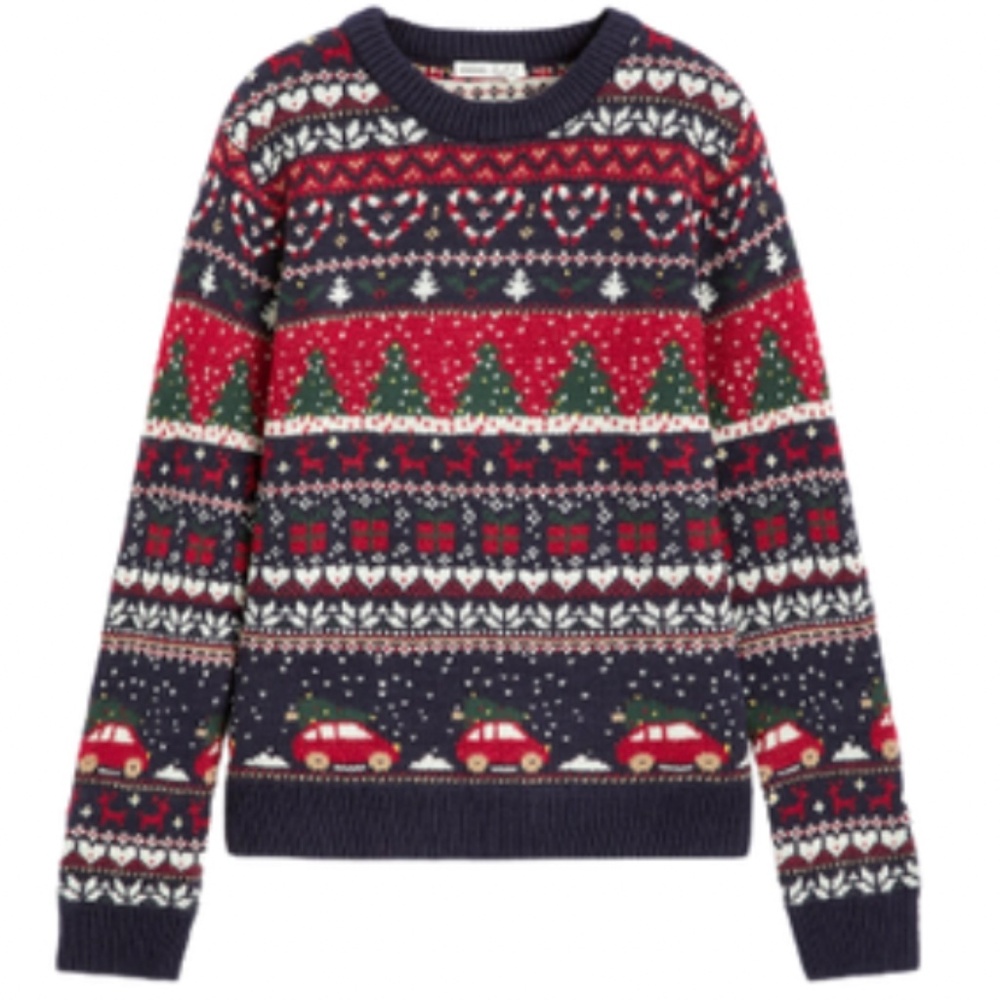Christmas knit sweater